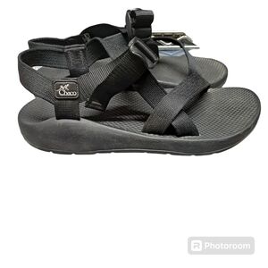 Men's Chaco Z/1 black adjustable strapped sandals size 12 good condition